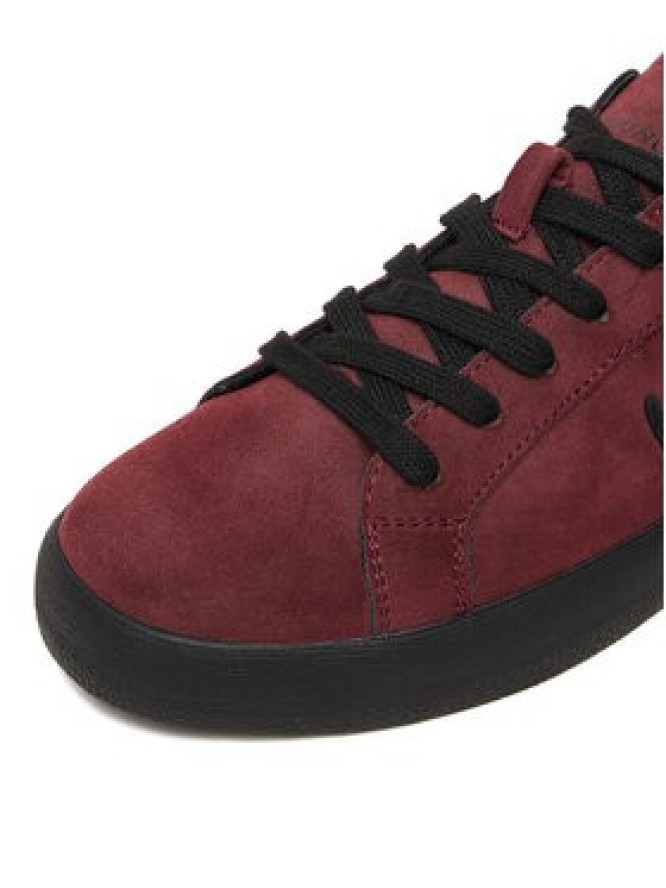 Eva Minge Sneakersy EO-ELLA-WSDR13670-1 Bordowy