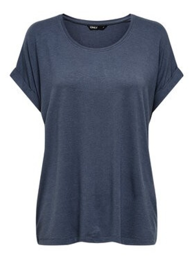 ONLY T-Shirt Moster 15106662 Granatowy Loose Fit