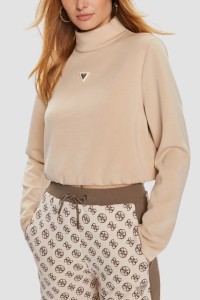 GUESS Beżowa damska bluza Olympe, Rozmiar M