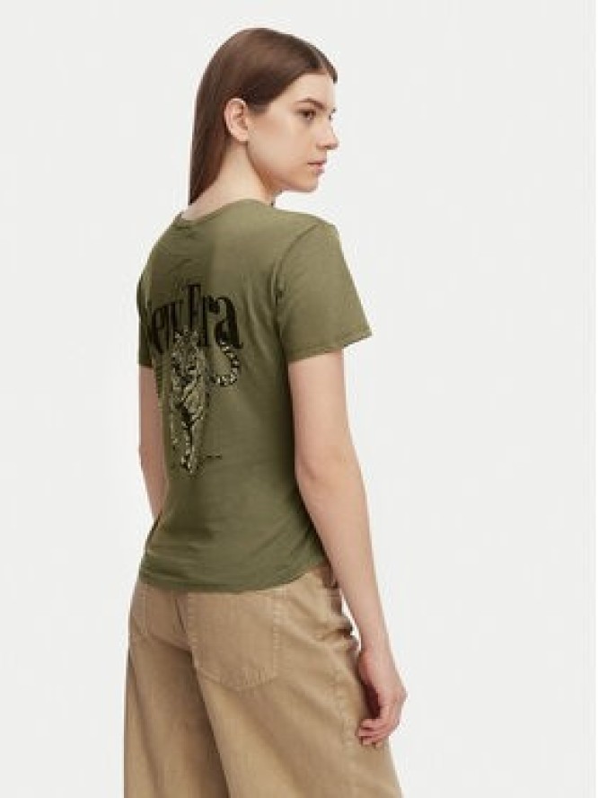 ONLY T-Shirt Lucy 15346760 Brązowy Regular Fit