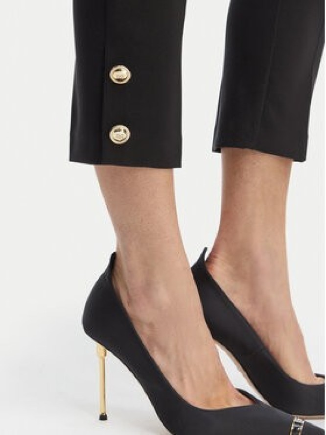 Rinascimento Spodnie materiałowe CFC0128641003 Czarny Slim Fit