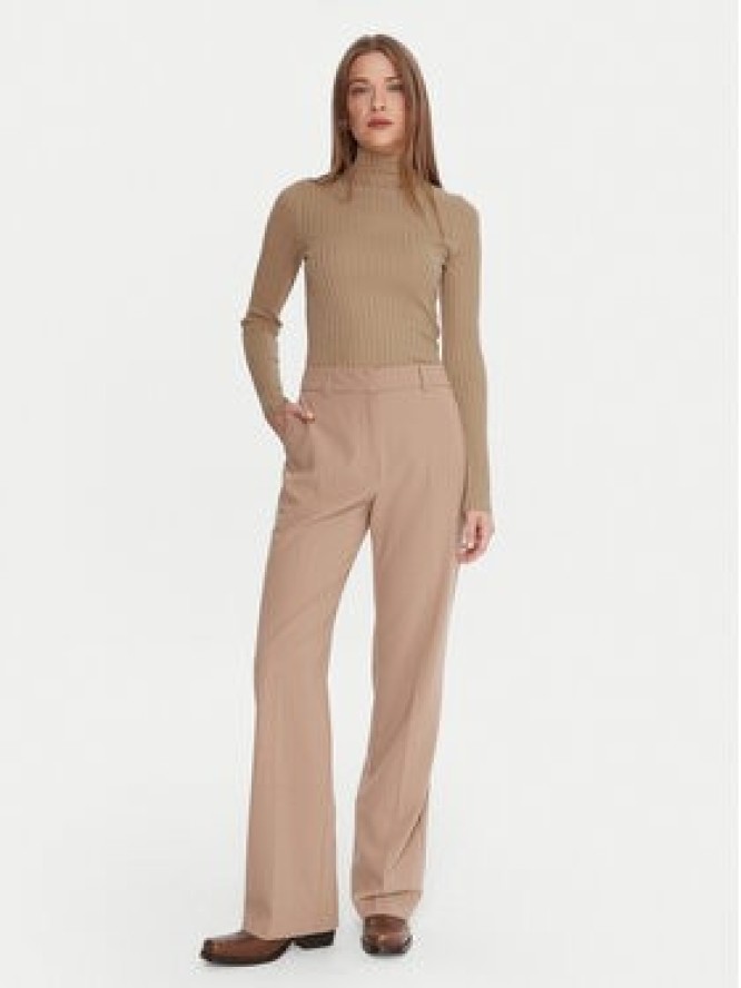 Liu Jo Sweter MF5389 MS46J Beżowy Slim Fit