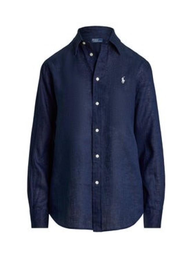 Polo Ralph Lauren Koszula 211970730519 Granatowy Classic Fit