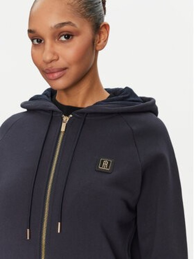 Fracomina Bluza FP24WT9001F40001 Granatowy Regular Fit