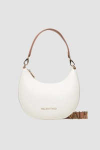 VALENTINO Biała torebka księżyc Alexia Hobo Bag SS26