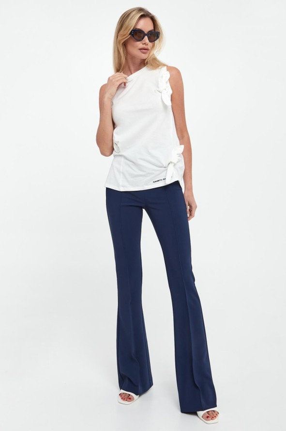 Top damski z kokardami ELISABETTA FRANCHI