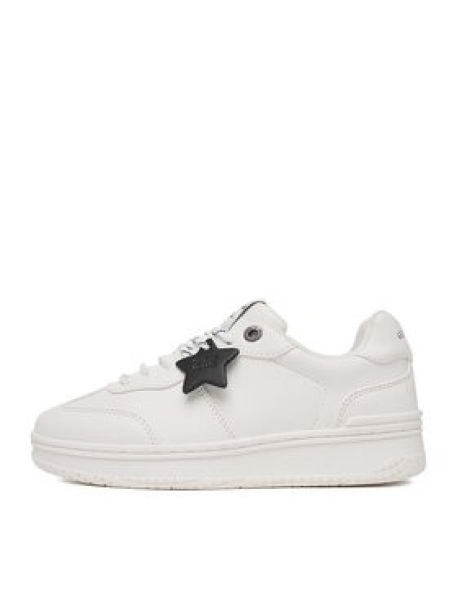 Guess Jeans Sneakersy EO-GSJ120 Kremowy