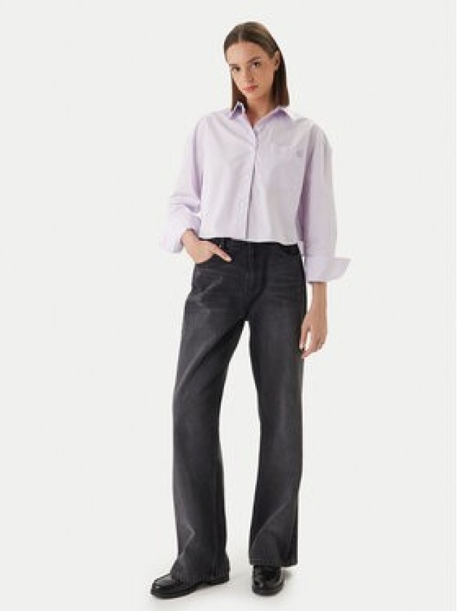 Calvin Klein Jeans Koszula LV047F104G Różowy Relaxed Fit