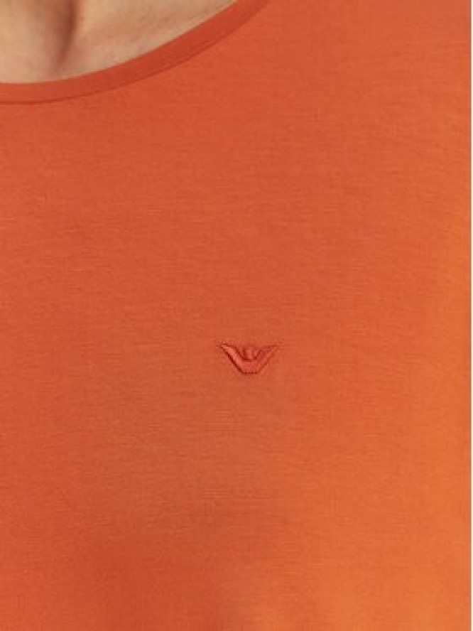 Emporio Armani T-Shirt EW003407 AF20240 U4098 Czerwony Regular Fit