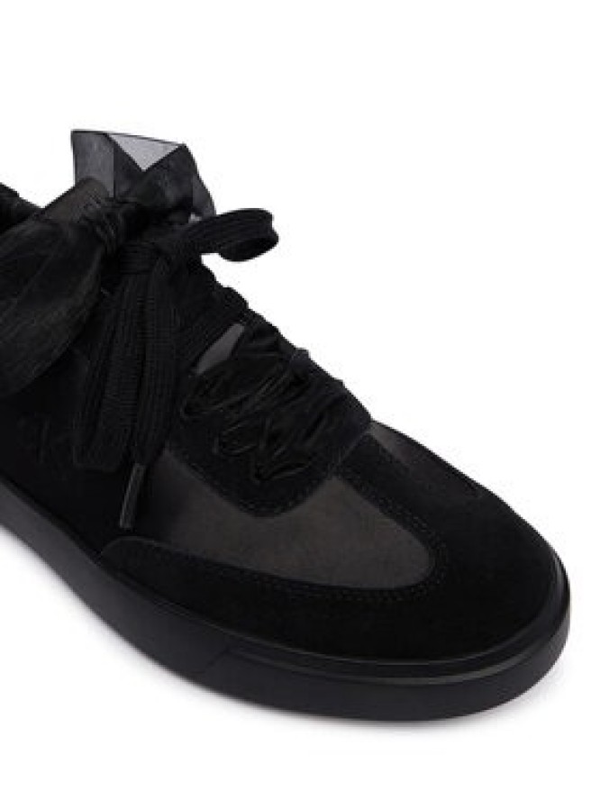Calvin Klein Sneakersy Low Pro Cupsole Wt Satin Mix HW0HW03288 Czarny