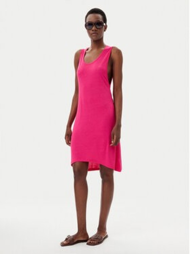 HUGO Sukienka letnia Beach 50540333 Różowy Relaxed Fit