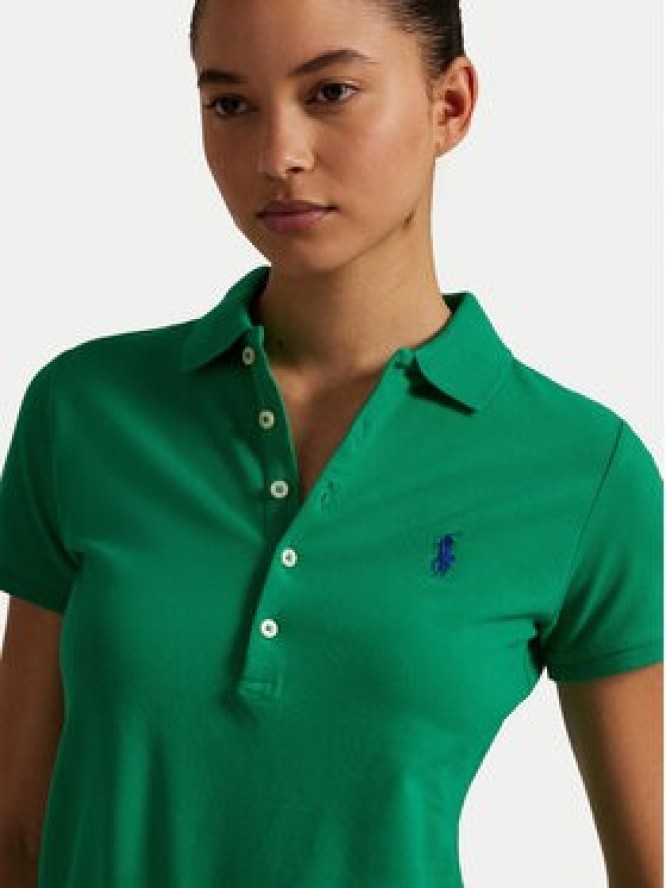 Polo Ralph Lauren Polo 211870245026 Zielony Slim Fit