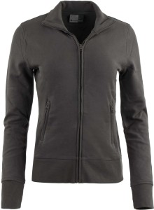 Damska bluza Promodoro Jacket ze stójką szara