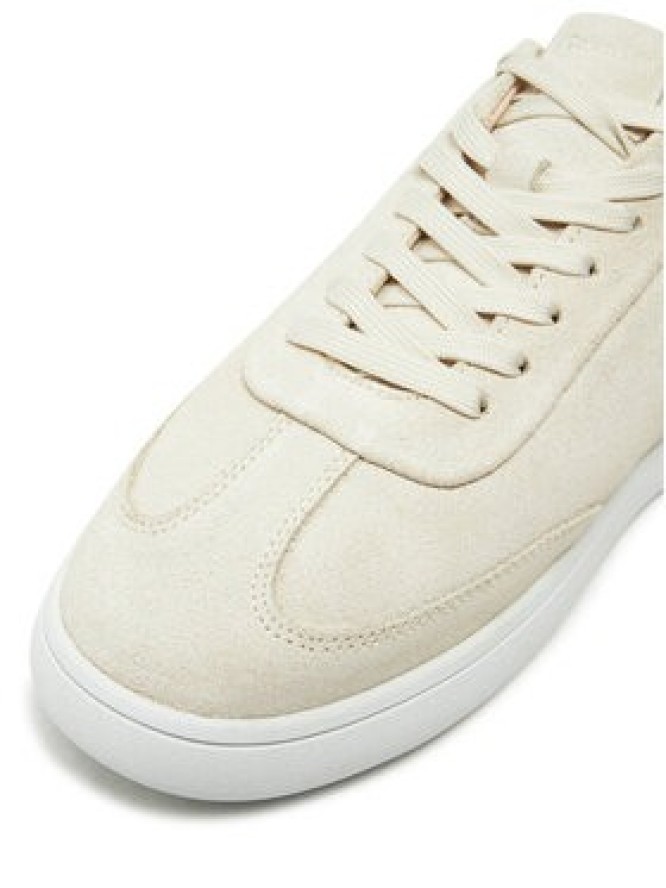 Calvin Klein Sneakersy Cupsole Lace Up - Sue HW0HW02436 Beżowy