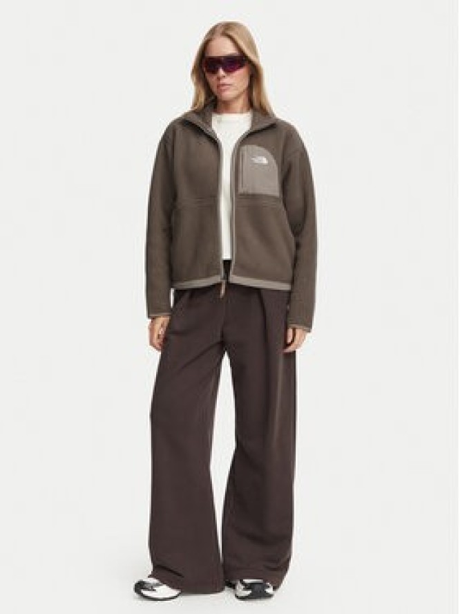 The North Face Polar Yumiori Off-Peak NF0A8EUZ Brązowy jasny Relaxed Fit