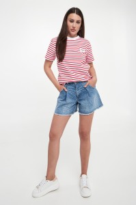 Szorty jeansowe damskie Esther JOOP! JEANS