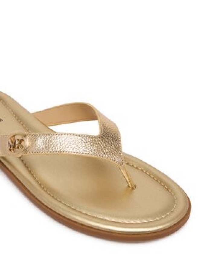 MICHAEL Michael Kors Japonki Ering Thong 40S6ERFS1M Złoty