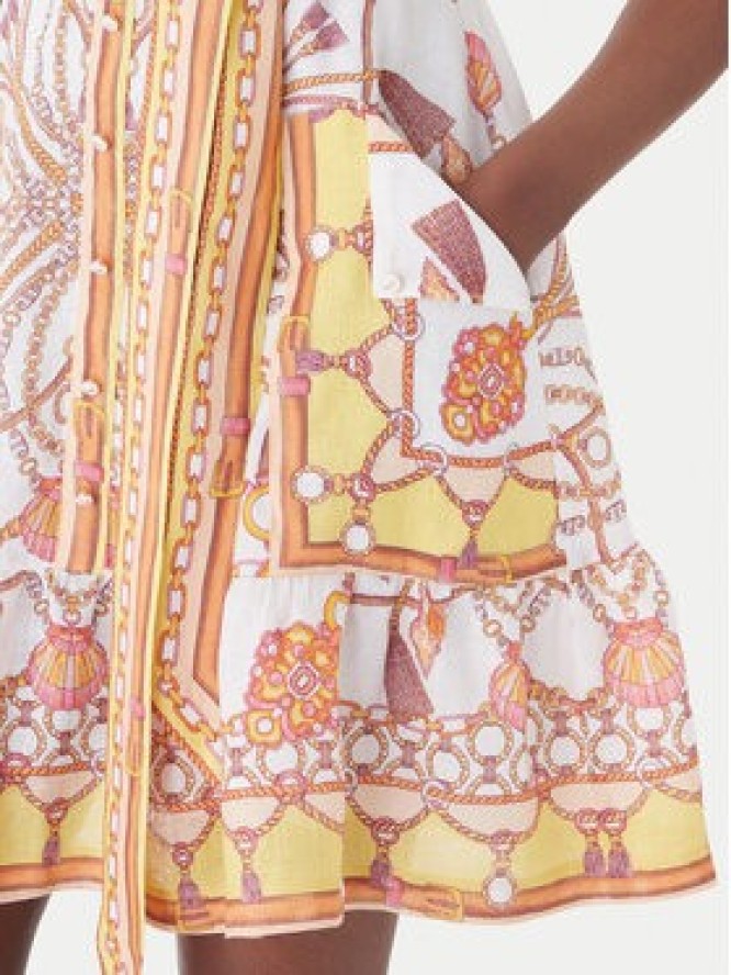 Hale Bob Sukienka letnia Aula 61SG670A Żółty Regular Fit