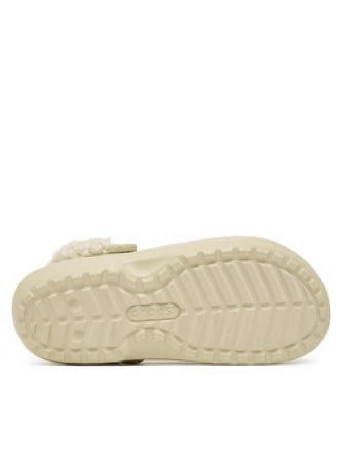 Crocs Klapki Classic Fleece Lined Clog Quartz 211396 Beżowy