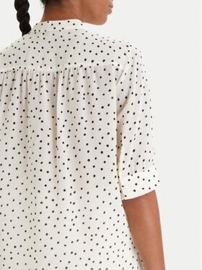 Luisa Spagnoli Bluzka Barcolana 543049 Écru Regular Fit