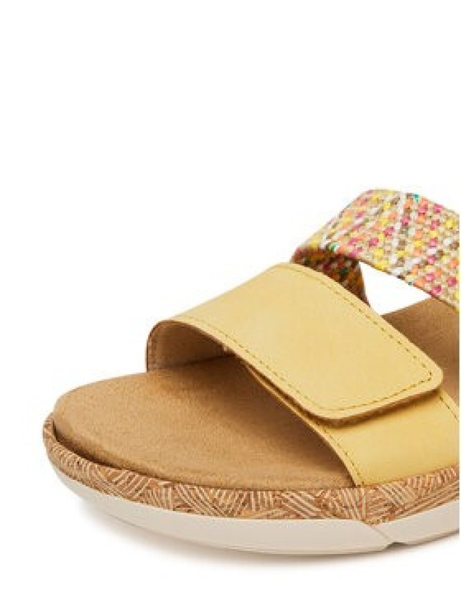 Remonte Sandały R6861-68 Żółty