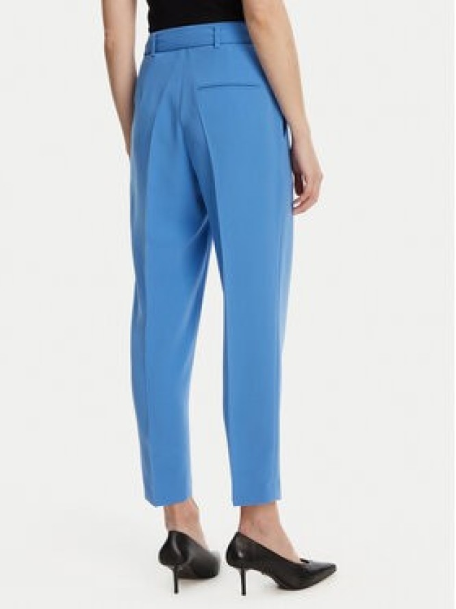 BOSS Spodnie materiałowe Tapiah 50490037 Niebieski Regular Fit