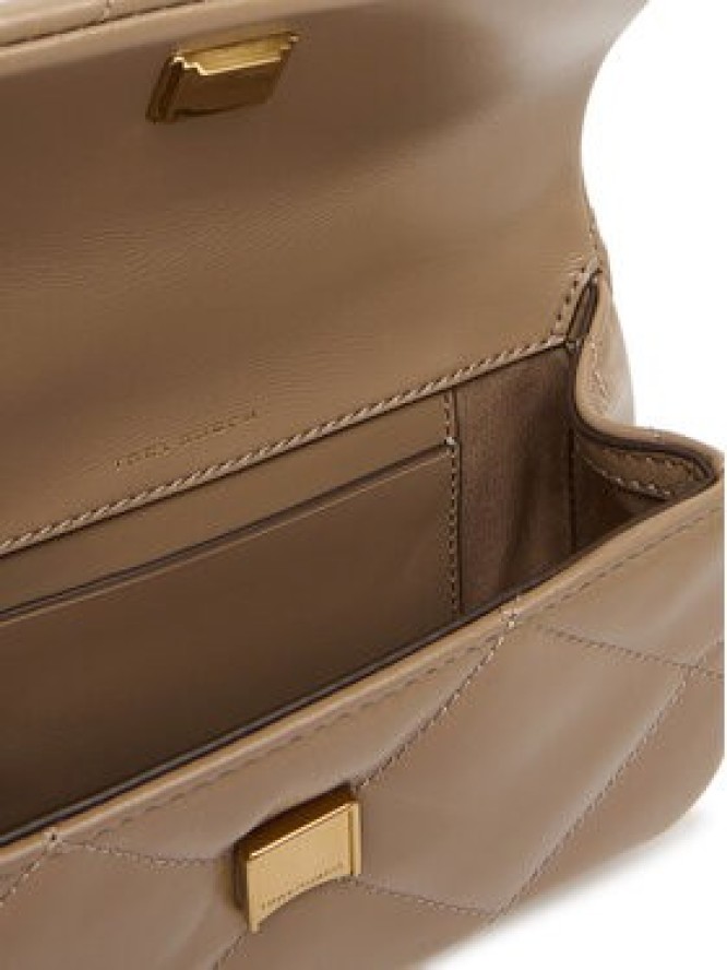 Tory Burch Torebka Mini Kira Diamond 154710 Beżowy