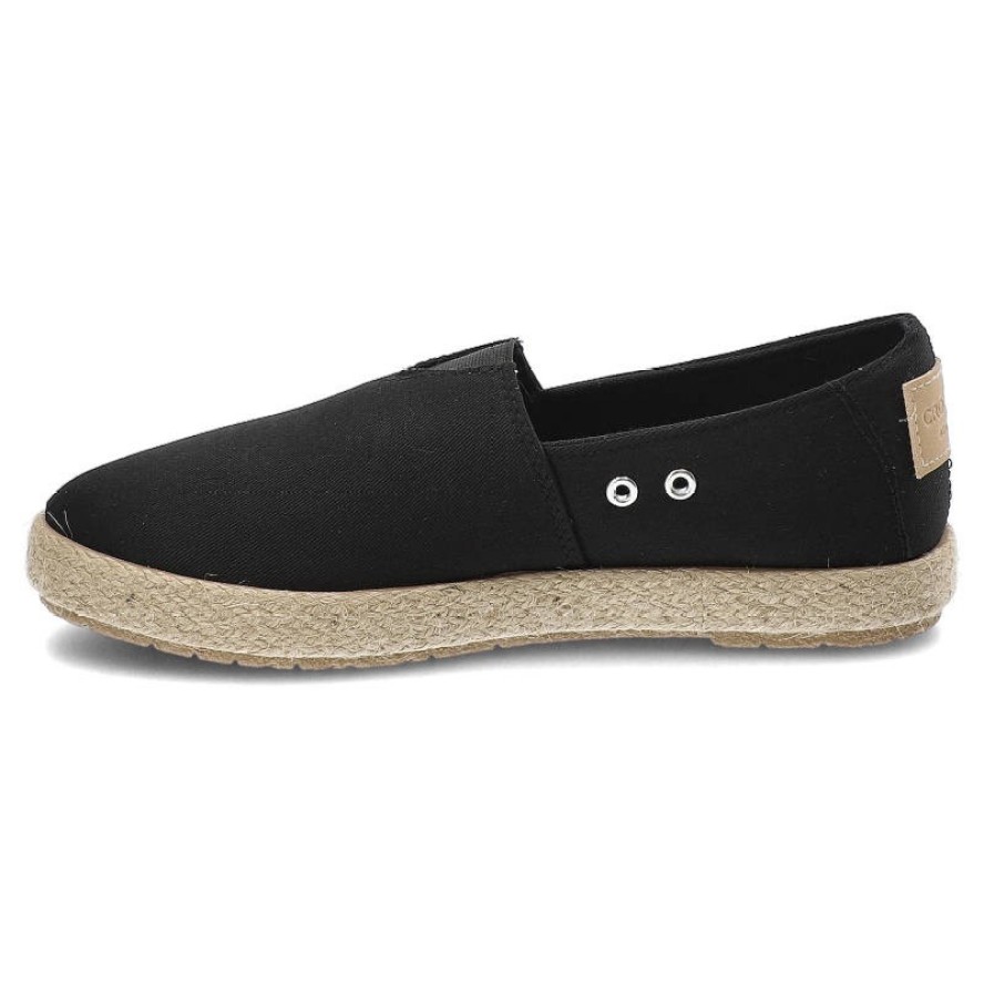 Czarne Espadryle Cross Jeans Wygodne Buty Damskie