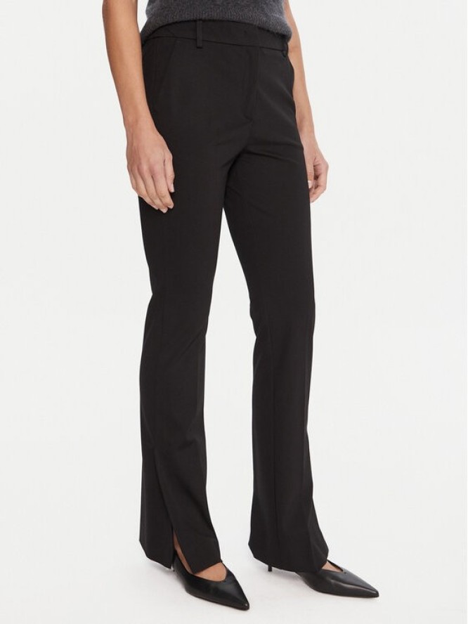Marella Spodnie materiałowe Artur 2523786024 Czarny Flare Fit