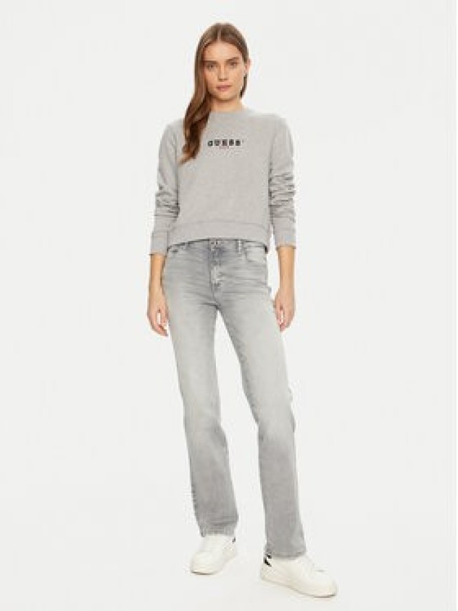 Guess Jeans Bluza W5RQ28 K68I4 Szary Regular Fit