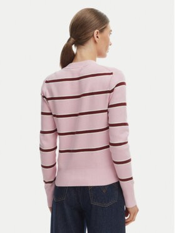 Tommy Hilfiger Kardigan WW0WW49617 Różowy Regular Fit
