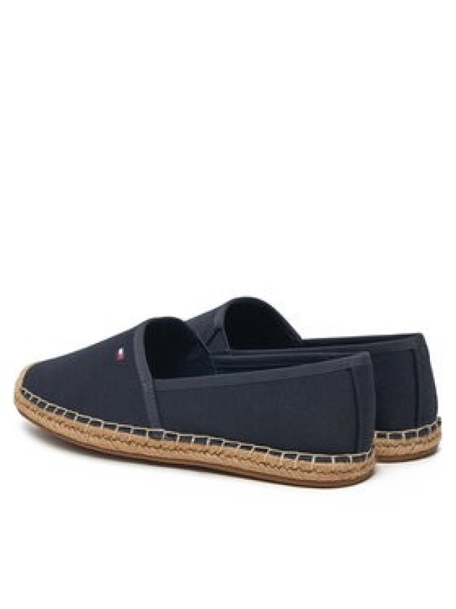 Tommy Hilfiger Espadryle Flag Canvas Espadrille FW0FW08541 Granatowy