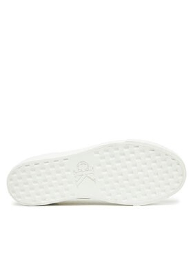 Calvin Klein Jeans Tenisówki Vulc Flatform Low Cv Mg YW0YW01763 Biały