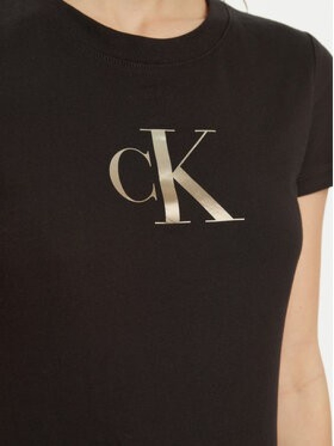 Calvin Klein Jeans T-Shirt Gradient J20J224982 Czarny Slim Fit