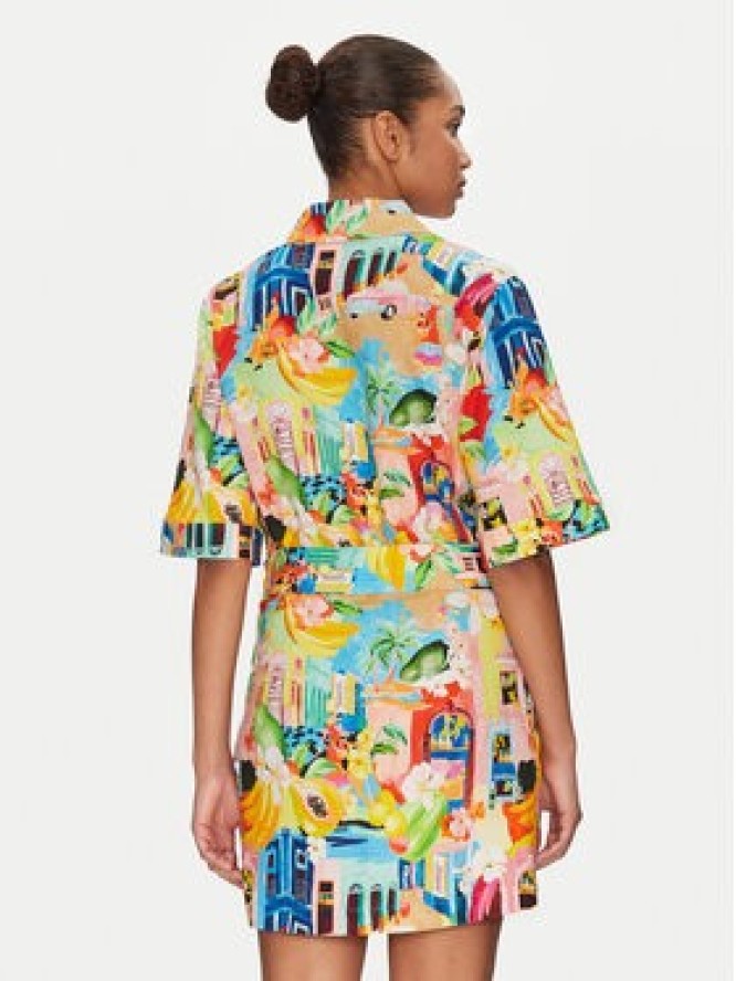 Seafolly Sukienka letnia Cuba 55442-DR Kolorowy Relaxed Fit