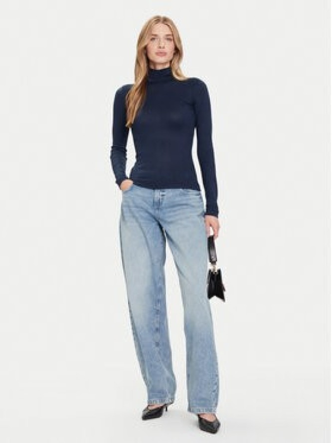 Guess Golf W4BP14 KCGM2 Niebieski Slim Fit