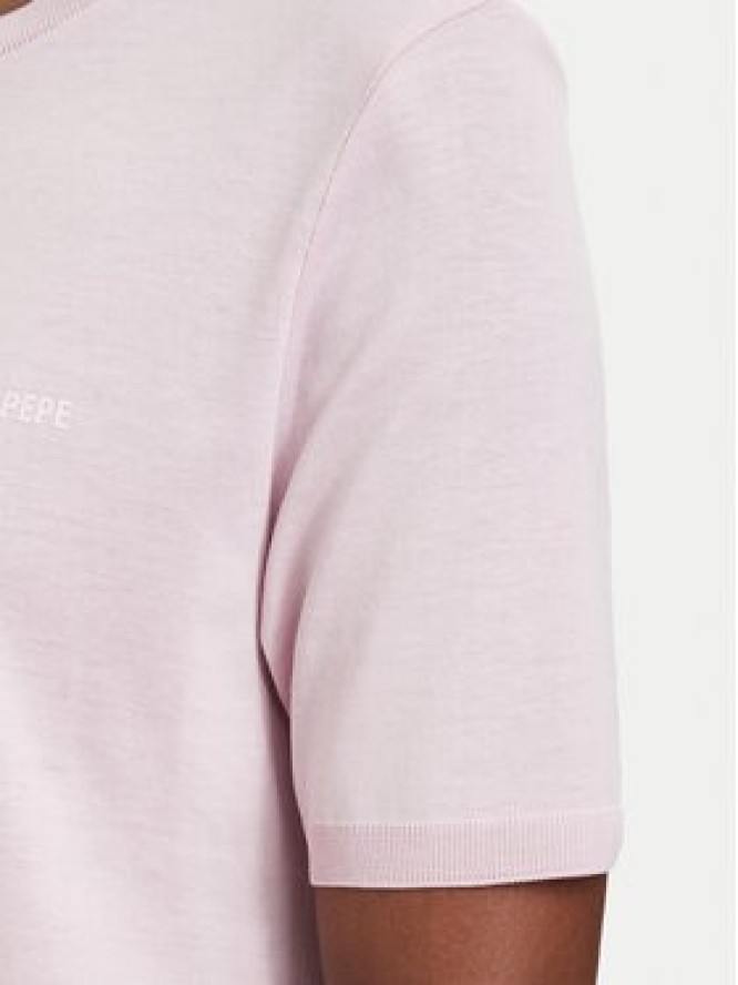 Patrizia Pepe T-Shirt 2M4542/J419-M564 Różowy jasny Regular Fit