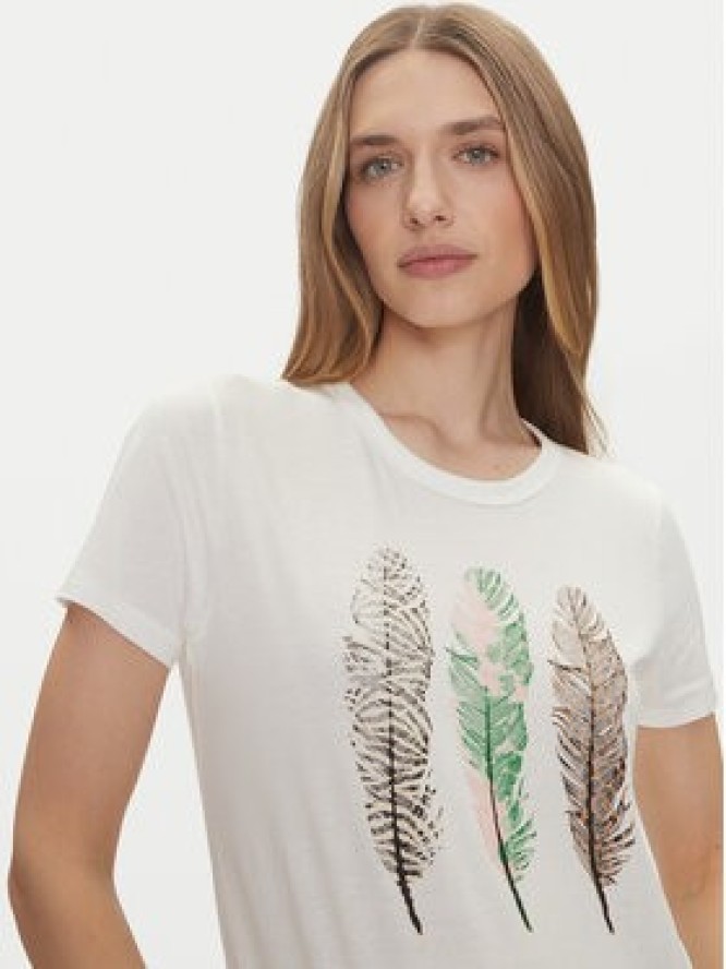 JDY T-Shirt Michigan 15311702 Biały Regular Fit