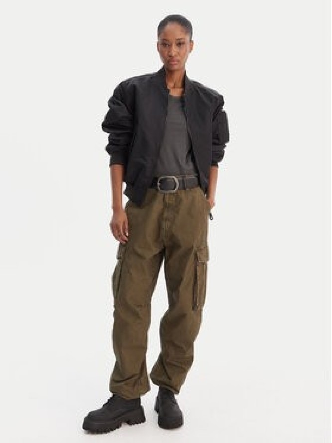 G-Star Raw Spodnie materiałowe D28756-D388 Zielony Boyfriend Fit