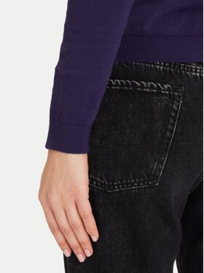 Tommy Jeans Golf Essential DW0DW21672 Fioletowy Regular Fit