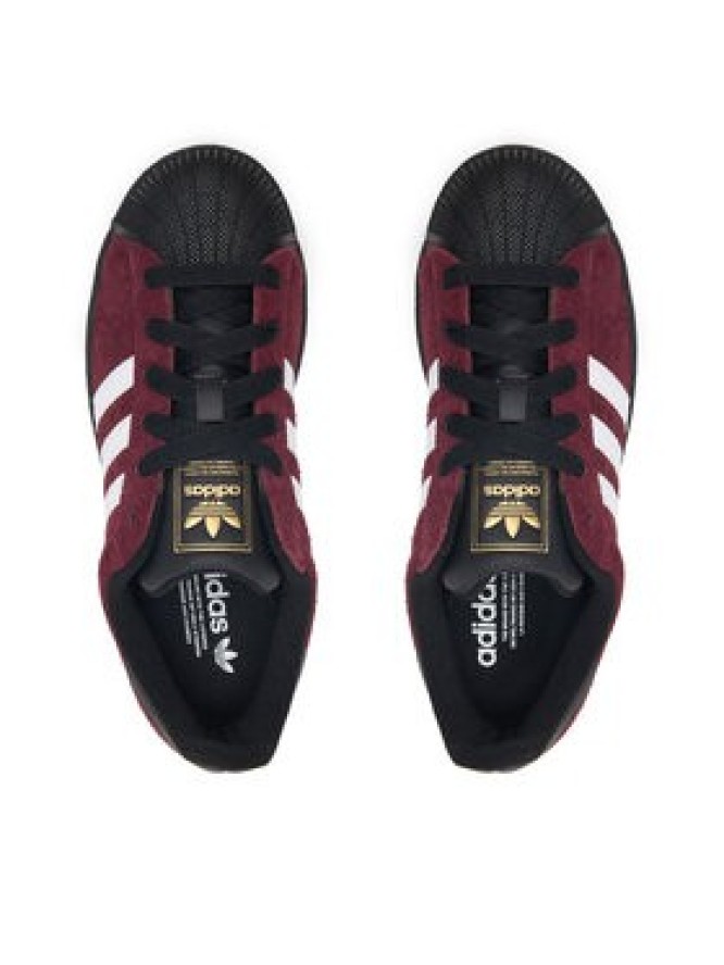 adidas Originals Sneakersy Superstar II KJ4614 Bordowy