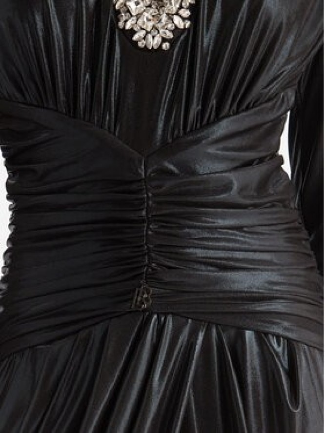 Babylon Sukienka wieczorowa S00835 Czarny Regular Fit