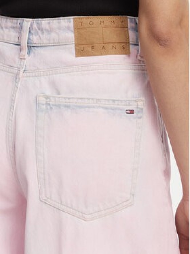 Tommy Jeans Jeansy DW0DW22372 Różowy Loose Fit