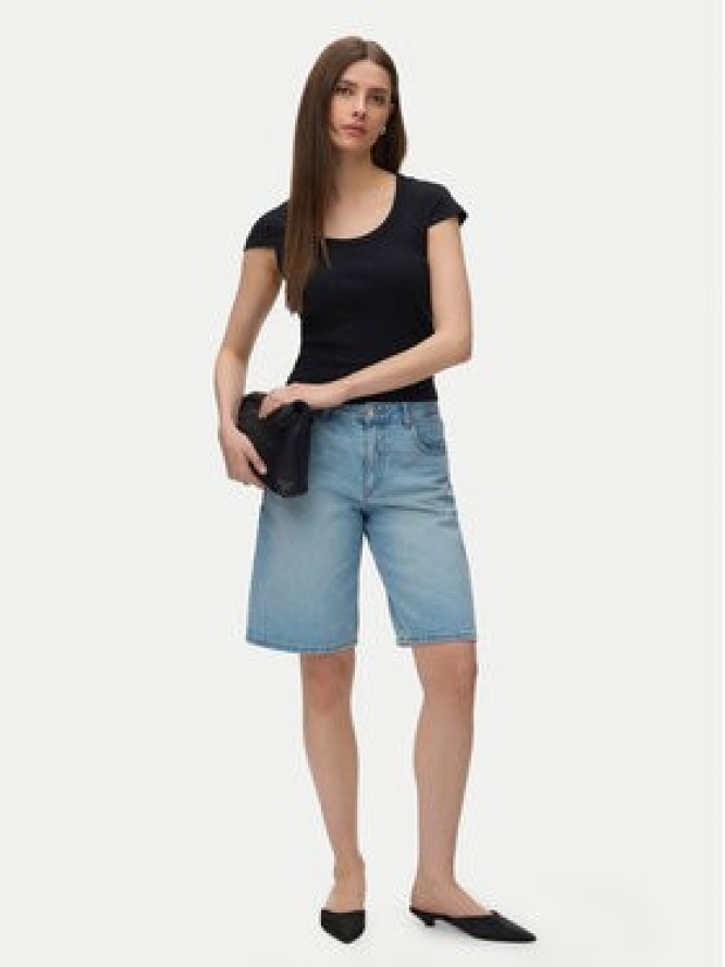 Vero Moda T-Shirt Chloe 10344953 Czarny Slim Fit