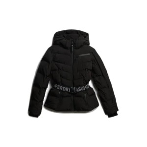 Kurtka puchowa z paskiem dla kobiet Superdry