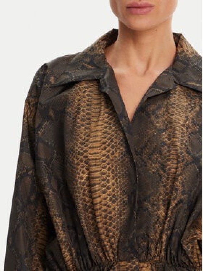 NORMA KAMALI Sukienka codzienna ST4243PHA71302 Brązowy Relaxed Fit