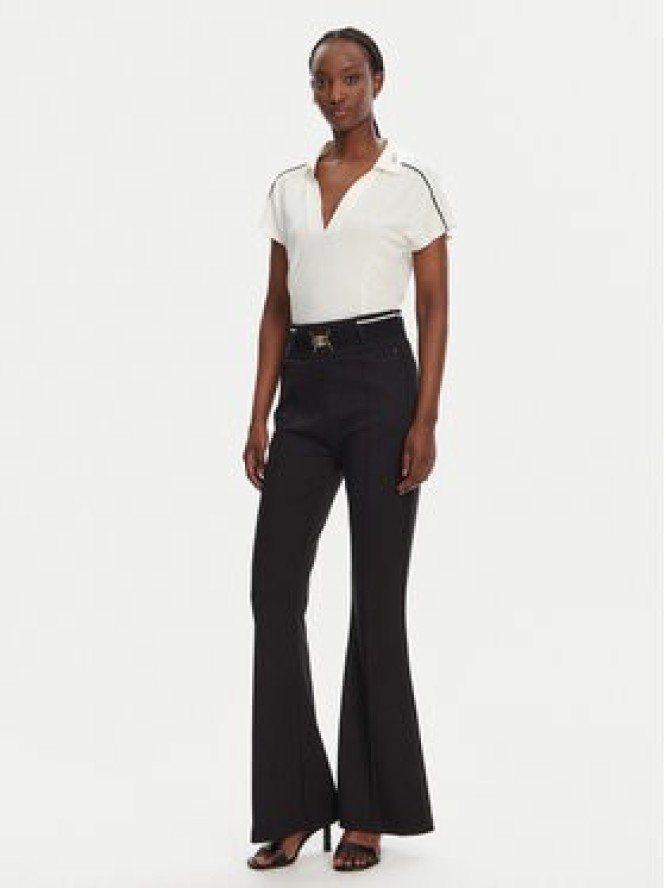 Liu Jo Sport Spodnie materiałowe TA5256 JS182 Czarny Flare Fit