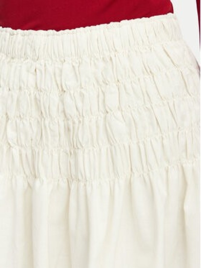 Vero Moda Spódnica mini Sofia 10350924 Biały Regular Fit