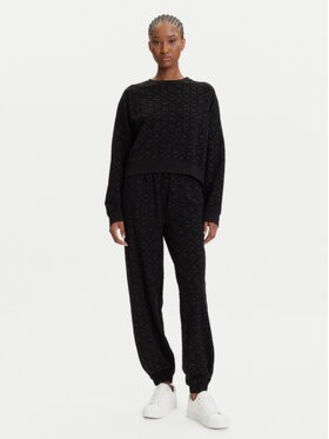 HUGO Bluza 50545210 Czarny Regular Fit