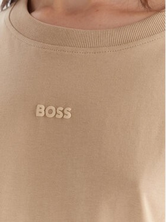 BOSS T-Shirt C_Enis 50523256 Beżowy Oversize